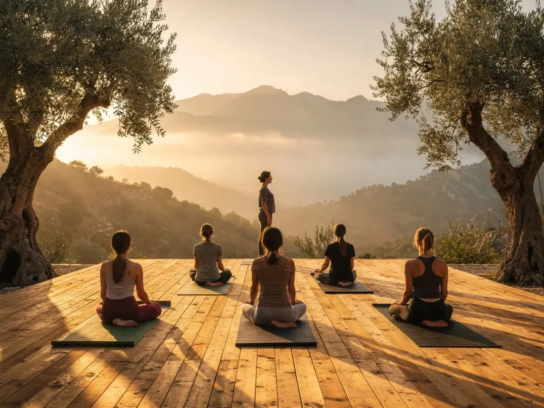 Yoga al amanecer