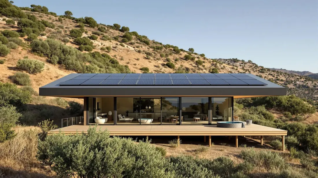 Pod solar autosuficiente